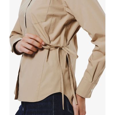 リボンディテール ストレッチロングスリーブシャツ | LACOSTE/ラコステ