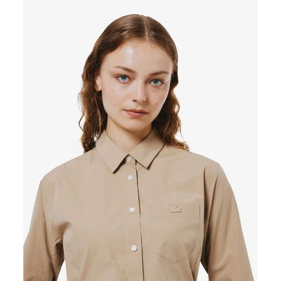 リボンディテール ストレッチロングスリーブシャツ | LACOSTE/ラコステ