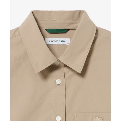 【ネイビー】リボンディテール ストレッチロングスリーブシャツ リボンディテール ストレッチロングスリーブシャツ | LACOSTE/ラコステ