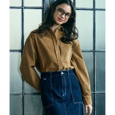 オーバーサイズコーデュロイシャツ | LACOSTE/ラコステ | 三越伊勢丹