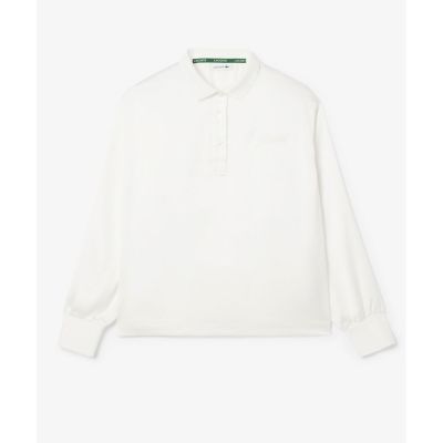 オーバーサイズサテンポロシャツ | LACOSTE/ラコステ | 三越