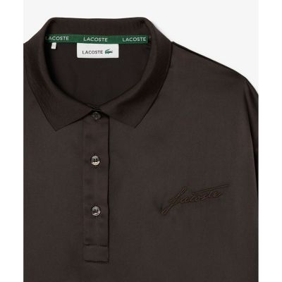 オーバーサイズサテンポロシャツ | LACOSTE/ラコステ | 三越