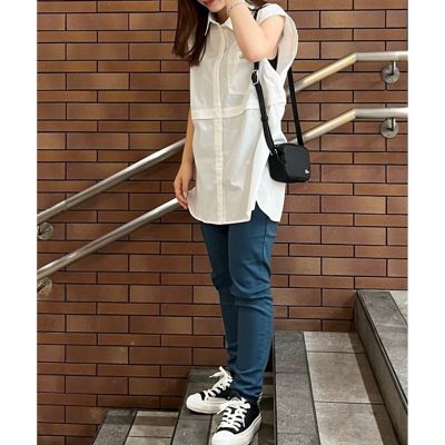 ４ＷＡＹデザイン　ボリュームスリーブ　ロングシャツ