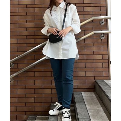 ４ＷＡＹデザイン　ボリュームスリーブ　ロングシャツ