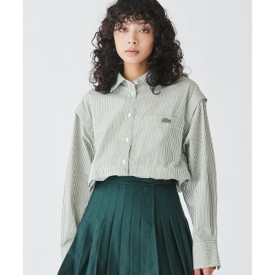 LACOSTE/ラコステ 4WAYデザイン ボリュームスリーブ ロングシャツ