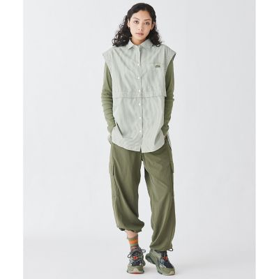 ４ＷＡＹデザイン　ボリュームスリーブ　ロングシャツ