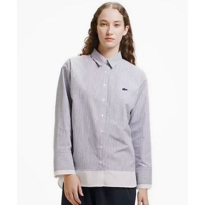 レイヤード風デザイン ストライプシャツ | LACOSTE/ラコステ | 三越
