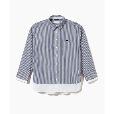 レイヤード風デザイン ストライプシャツ | LACOSTE/ラコステ | 三越