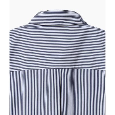 ダブルポケット クロップド丈 ストライプシャツ | LACOSTE/ラコステ