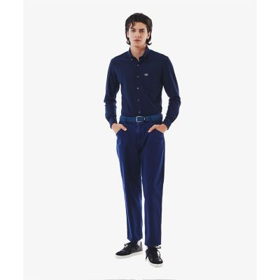 ジャカードストライプボタンダウンジャージシャツ | LACOSTE/ラコステ
