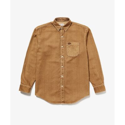 ウォッシュドヘリンボーンネルシャツ | LACOSTE/ラコステ | 三越伊勢丹