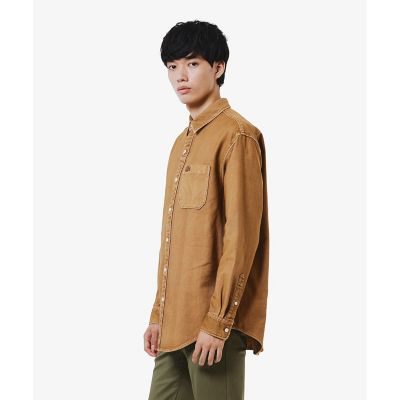 ウォッシュドヘリンボーンネルシャツ | LACOSTE/ラコステ | 三越伊勢丹