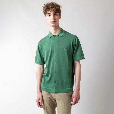 ハイゲージニットオープンカラーシャツ | LACOSTE/ラコステ | 三越 