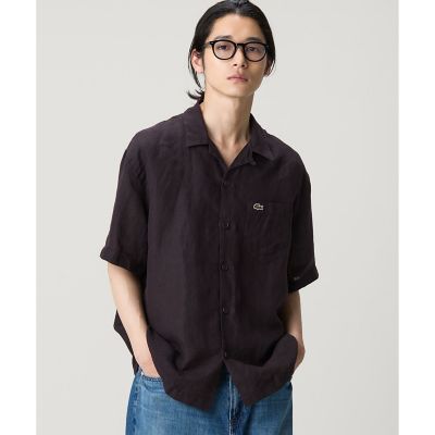 オーバーサイズ リネンオープンカラーシャツ | LACOSTE/ラコステ