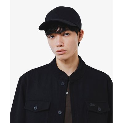 ウールブレンドメルトン スタンドカラーシャツブルゾン | LACOSTE
