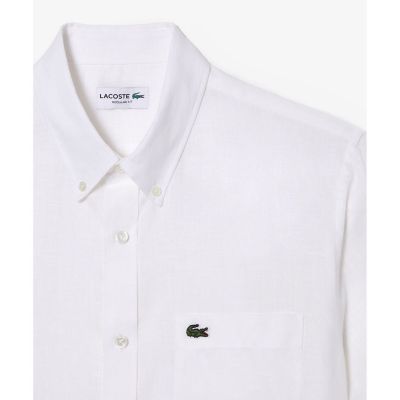 リネンボタンダウンシャツ | LACOSTE/ラコステ | 三越伊勢丹