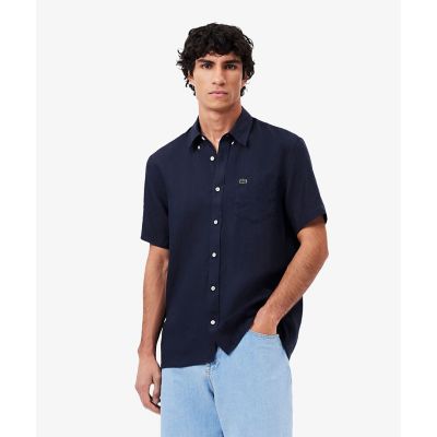リネンボタンダウンシャツ | LACOSTE/ラコステ | 三越伊勢丹