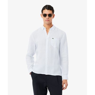 リネンストライプシャツ | LACOSTE/ラコステ | 三越伊勢丹オンライン