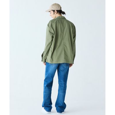 コットンツイルワークシャツジャケット