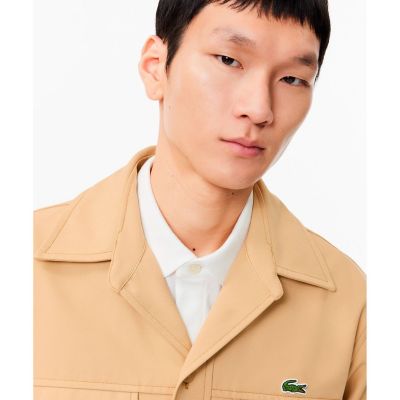 レーヨンブレンドヘビーウェイトミリタリーシャツ | LACOSTE/ラコステ