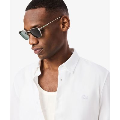 スリムフィットミニマル長袖ボタンシャツ | LACOSTE/ラコステ | 三越