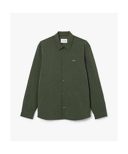 撥水ストレッチ 中綿入りシャツジャケット | LACOSTE/ラコステ 撥水ストレッチ 中綿入りシャツジャケット | LACOSTE/ラコステ