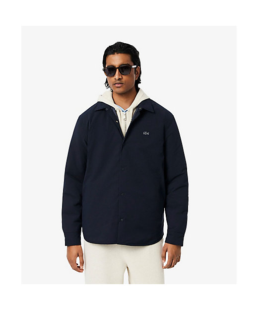 撥水ストレッチ 中綿入りシャツジャケット | LACOSTE/ラコステ 撥水ストレッチ 中綿入りシャツジャケット | LACOSTE/ラコステ