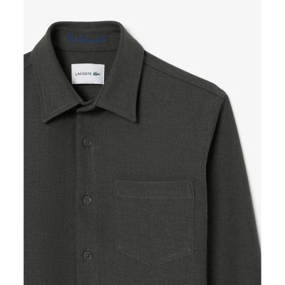 ラコステ（LACOSTE）/ヘビーウェイト オーバーサイズダブルフェイスオーバーシャツ ヘビーウェイト オーバーサイズダブルフェイスオーバーシャツ