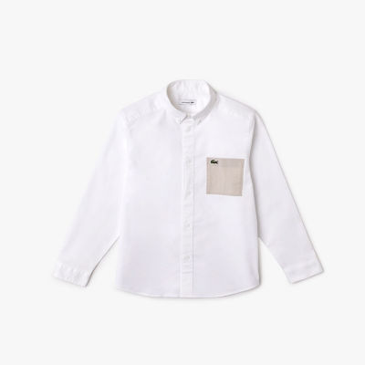 ＢＯＹＳ 配色パッチポケットボタンダウンシャツ | ファッション・服 