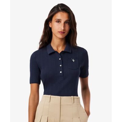 LACOSTE 半袖ポロシャツ アイボリー サイズ34 LACOSTE 半袖ポロシャツ アイボリー サイズ34