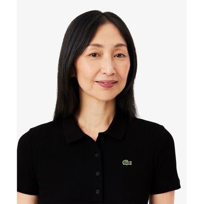 タイトフィットリブニットポロシャツ | LACOSTE/ラコステ | 三越