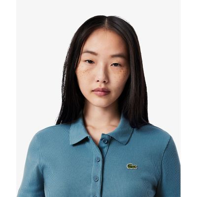 タイトフィットリブニットポロシャツ | LACOSTE/ラコステ | 三越