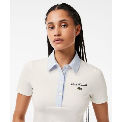 ＜LACOSTE＞ルネ・ラコステシグネチャースリムフィットポロシャツ