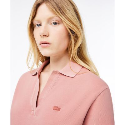 オーガニックコットン　ナチュラルダイスキッパーネックポロシャツ