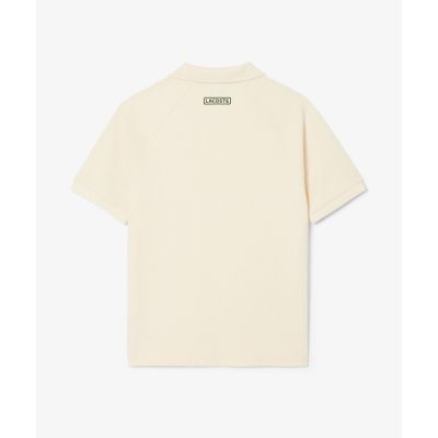 メッシュショルダーオープンネックシャツ