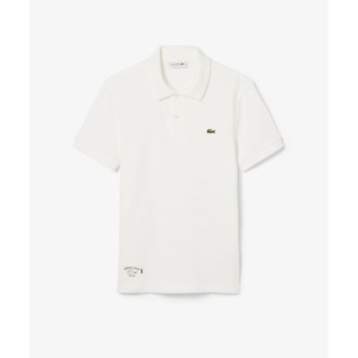 ＜LACOSTE＞スクエアニットポロシャツ