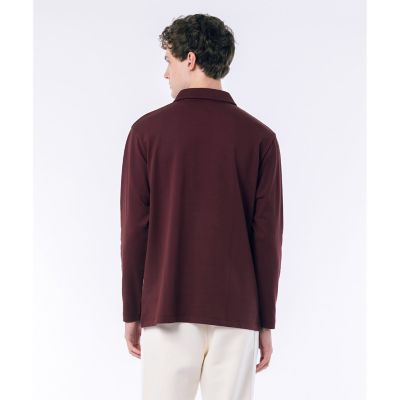 裏パイルハーフジップ ポロシャツ | LACOSTE/ラコステ | 三越