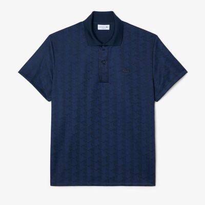 モノグラムジャカードポロシャツ | LACOSTE/ラコステ | 三越伊勢丹
