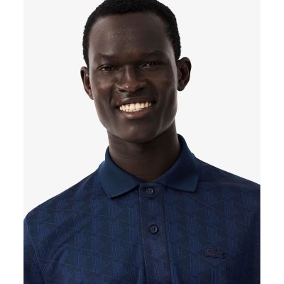 モノグラムジャカードポロシャツ | LACOSTE/ラコステ | 三越伊勢丹