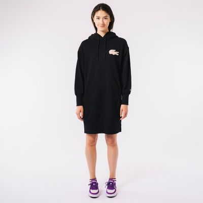 ボアワニロゴスウェットフーディードレス | LACOSTE/ラコステ