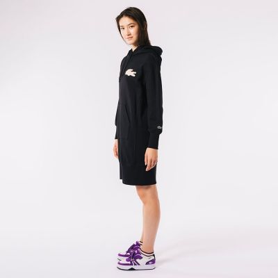 ボアワニロゴスウェットフーディードレス | LACOSTE/ラコステ