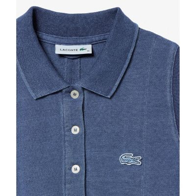 LACOSTE ノースリーブ　ポロシャツ　ネイビー　36 LACOSTE（ラコステ）の「ノースリーブポロシャツ（ポロシャツ