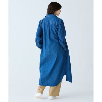 新品 タグ付き ラコステ ウエストベルト デニムシャツドレス ワンピース 34 新品 タグ付き ラコステ ウエストベルト デニムシャツドレス