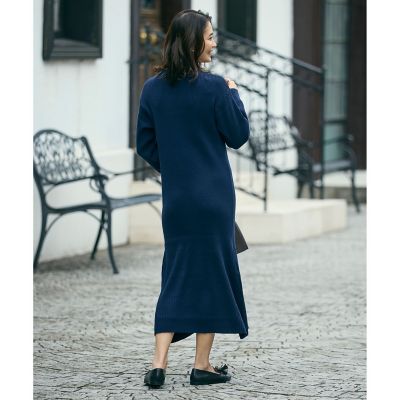 ローウエストリブニットドレス ／ フレアワンピース | LACOSTE