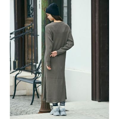 ローウエストリブニットドレス ／ フレアワンピース | LACOSTE
