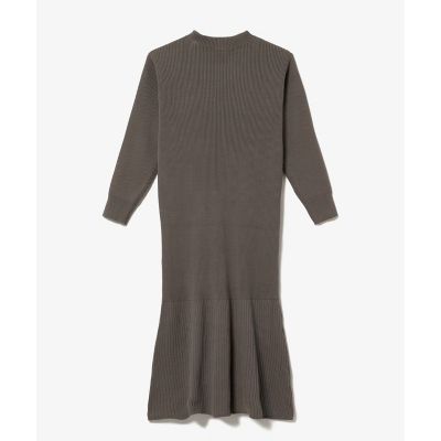 ローウエストリブニットドレス ／ フレアワンピース | LACOSTE