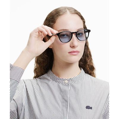 バンドカラーロングシャツドレス ／ ストライプシャツワンピース