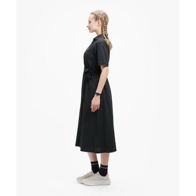 スキッパーネックポロドレス ／ マキシ丈フレアワンピース | LACOSTE