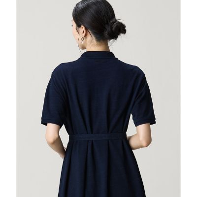 インディゴ鹿の子ポロドレス ／ フレアワンピース | LACOSTE/ラコステ