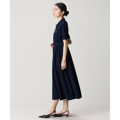 インディゴ鹿の子ポロドレス ／ フレアワンピース | LACOSTE/ラコステ